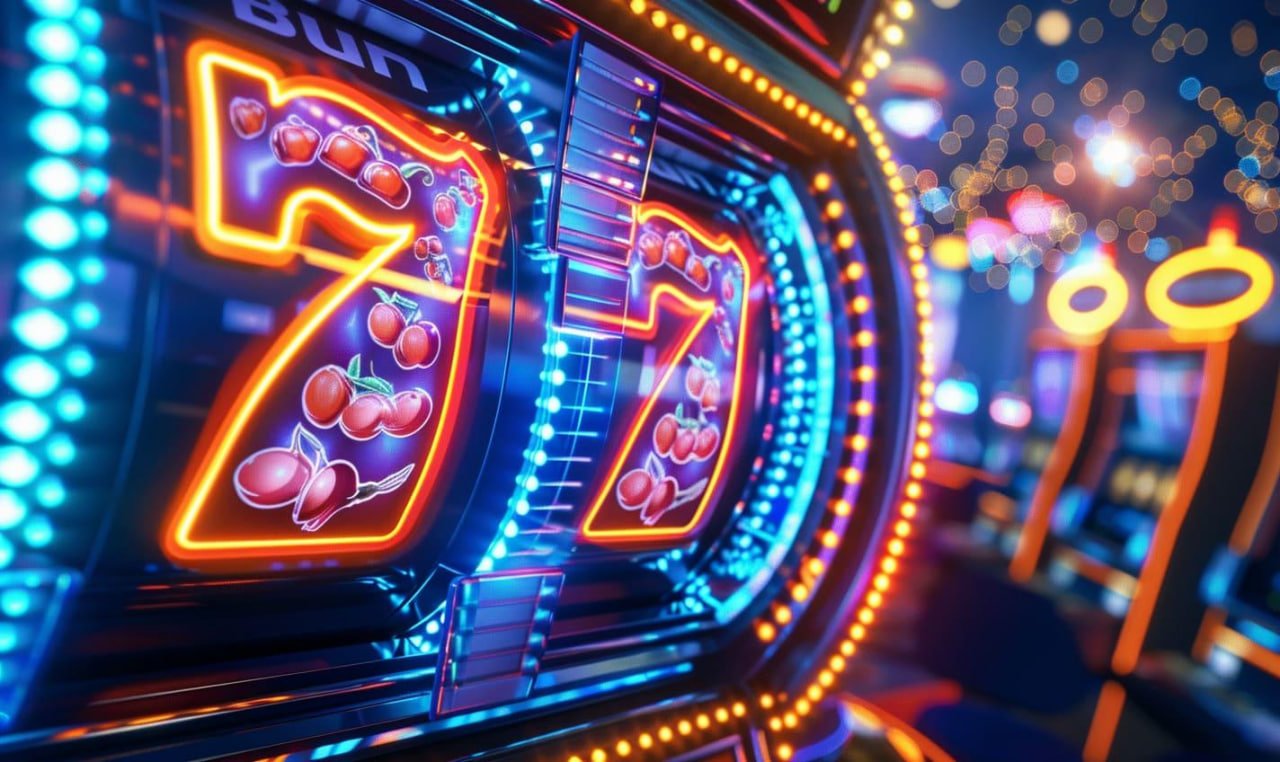 Slots ဂိမ်း Free Spins Bonus Round ကစားနေသောမြင်ကွင်း